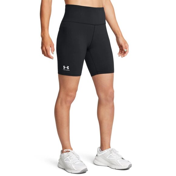 2/$30 Under Armour High Rise Rival 7" Shorts Black XS #A0771 - Picture 1 of 10